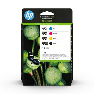 HP 950/951 combo černá + barevná ink. náplň 6ZC65AE