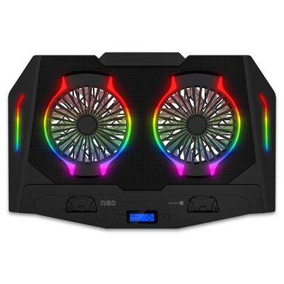 Connect IT NEO RGB chladicí podložka pod notebook, černá