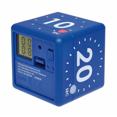 TFA 38.2036.06 - Digitální časovač CUBE - modrý