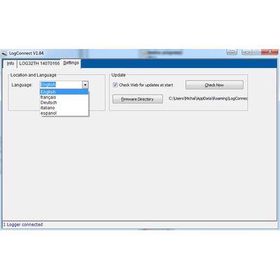 TFA 31.1054 - Datalogger pro měření teploty a vlhkosti s PDF výstupem a připojením USB - LOG32 TH