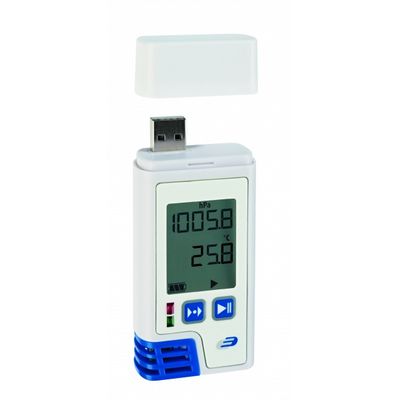 TFA 31.1059.02 - USB Datalogger s displejem pro měření teploty, vlhkosti a tlaku s PDF výstupem - LOG220