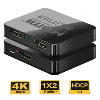 PremiumCord HDMI splitter 1-2 porty, s napájením z USB, 4K, FULL HD, 3D