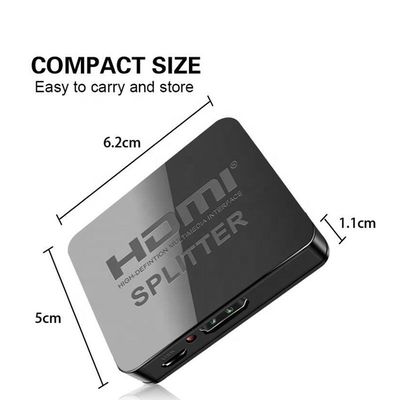 PremiumCord HDMI splitter 1-2 porty, s napájením z USB, 4K, FULL HD, 3D