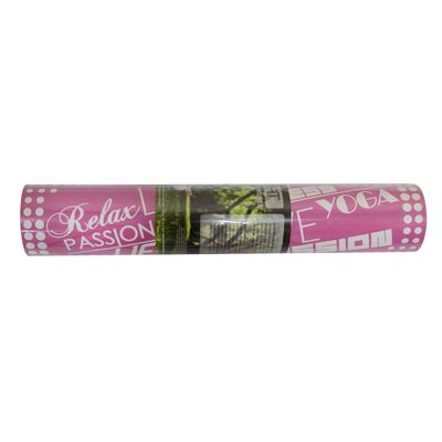 Podložka LIFEFIT YOGA MAT TPE, 183x61x0,4cm, růžová