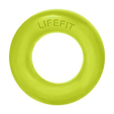 Posilovač prstů LIFEFIT RUBBER RING zelený