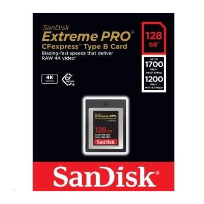 SanDisk Extreme Pro CFexpress 128GB Type B