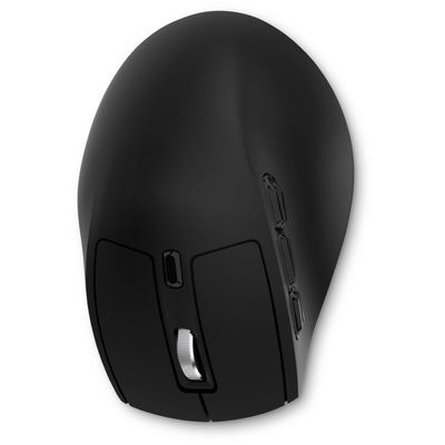 CONNECT IT FOR HEALTH DualMode bezdrátová ergonomická myš s LCD displejem, ČERNÁ