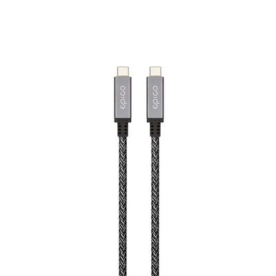 Epico Thunderbolt 4 opletený kabel - space grey, 1,5m