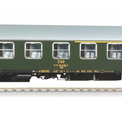 Piko Sada 3 osobních vagónů ABa, Ba a Bac Západní expres ČSD IV - 58247