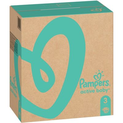 Pampers Active Baby Plenky Velikost 3, 6 kg-10 kg, 208 ks
