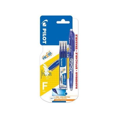 PILOT Roller Frixion Ball + náplň, modrá, 0,5/0,25mm, vymazatelný, BLFR5-L-BT+S3