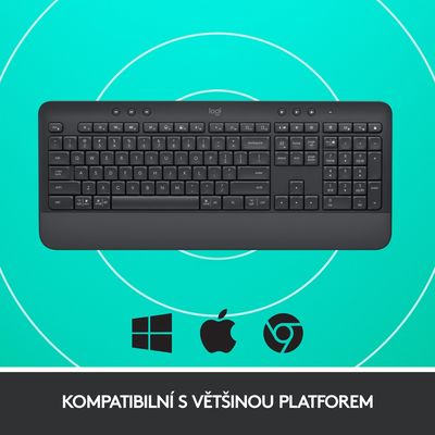 Logitech Signature MK650 Combo for Business Wireless Graphite
