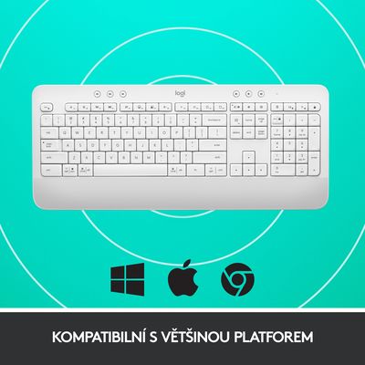 Logitech Signature MK650 Combo for Business Wireless Off-White