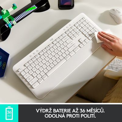 Logitech Signature MK650 Combo for Business Wireless Off-White