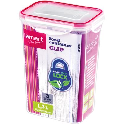 Lamart LT6009 Dóza obdélník CLIP, 1,3 l