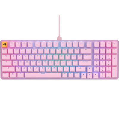 Glorious GMMK 2 klávesnice - Barebone, ANSI-Layout, růžová