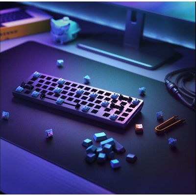 Glorious GMMK 2 klávesnice - Barebone, ANSI-Layout, bílá