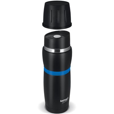 Lamart LT4053 Termoska CUP 480 ml, černo-modrá