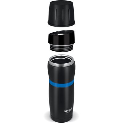 Lamart LT4053 Termoska CUP 480 ml, černo-modrá