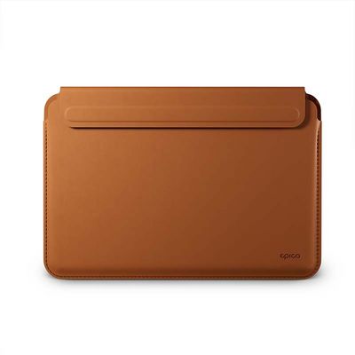 EPICO Kožený obal pro Apple MacBook Air/Pro 13,3 - hnědý