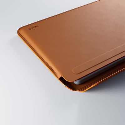 EPICO Kožený obal pro Apple MacBook Air/Pro 13,3 - hnědý