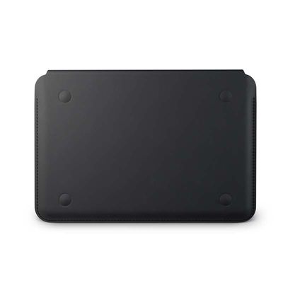 EPICO Kožený obal pro Apple MacBook Pro 14 - černý
