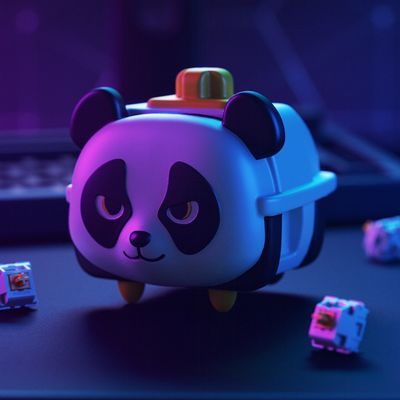 Glorious Switch figurka Panda