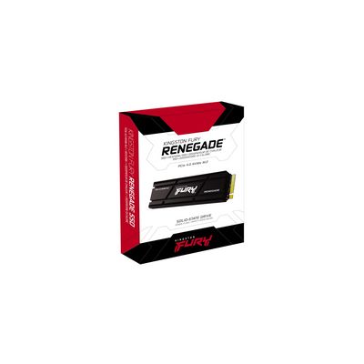 Kingston SSD Fury Renegade 500GB NVMe, Heatsink