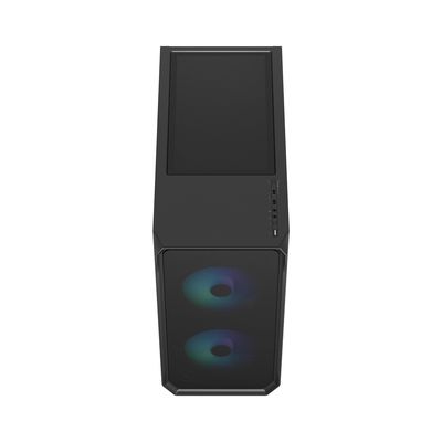 Fractal Design Focus 2 RGB Black TG Clear Tint
