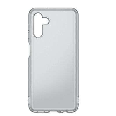 Samsung Poloprůhledný zadní kryt Soft Clear pro Galaxy A04s černý