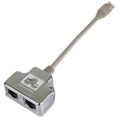 PremiumCord Modulární RJ45 distributor 2 porty 10/100Base T