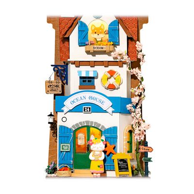 RoboTime miniatura domečku k zavěšení Ostrovní vila