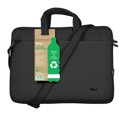 Trust Bologna Laptop Bag 16 ECO, černá