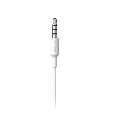 PHILIPS TAA1105 Sportovní sluchátka do uší s mikrofonem, bílá
