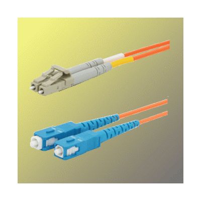 Optický patchkabel duplex LC-SC 50/125 µm MM,2m, OM2