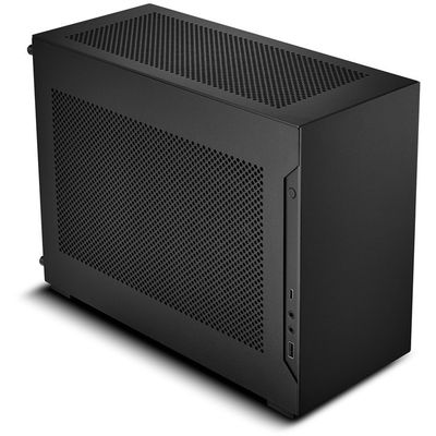Lian Li DAN Cases A4-H2O X4 Mini-ITX skříň, PCIE4.0 riser kabel - černá