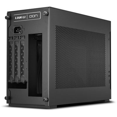 Lian Li DAN Cases A4-H2O X4 Mini-ITX skříň, PCIE4.0 riser kabel - černá