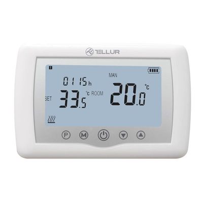 Tellur WiFi Smart termostat, bílý