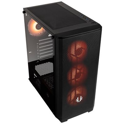 BitFenix Nova Mesh SE TG 4ARGB, černá