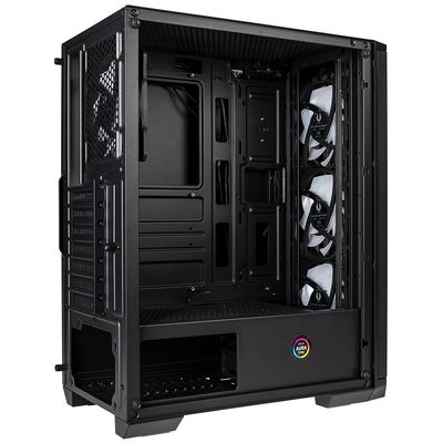 BitFenix Nova Mesh SE TG 4ARGB, černá