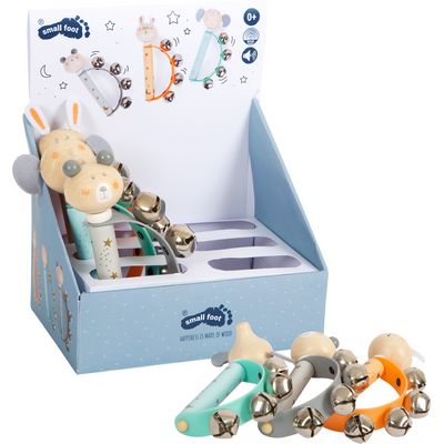 small foot Displej Pastelová tamburína 6 ks