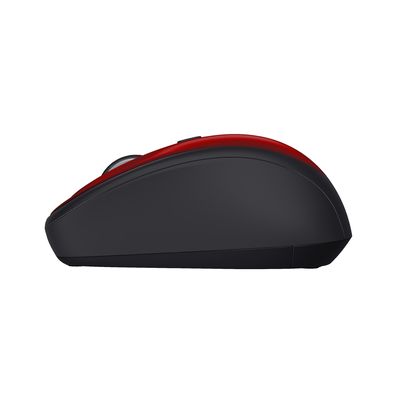 Trust YVI+ Silent Wireless Mouse ECO, červená