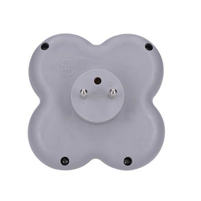 Solight rozbočka, 3x 16A, USB nabíječka A+C, bílá-šedá