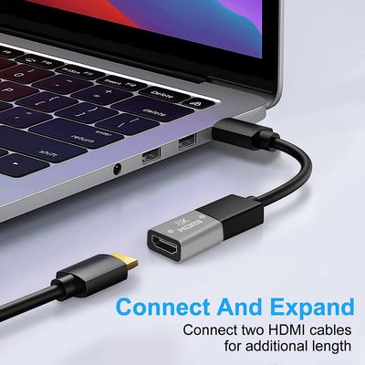 PremiumCord 8K Adaptér spojka HDMI A - HDMI A, Female/Female, kovová