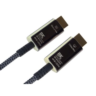PremiumCord Ultra High Speed HDMI 2.1 optický fiber kabel 8K@60Hz,zlacené 30m
