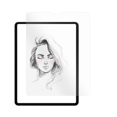 Ochranné tvrzené sklo FIXED PaperGlass Screen Protector pro Apple iPad Pro 12,9 (2018/2020/2021/2022), čiré