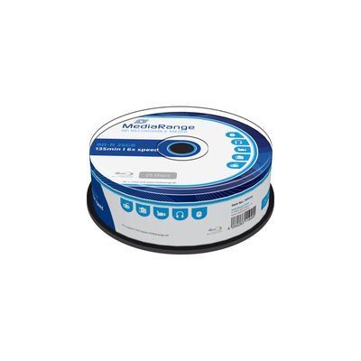 BD-R MediaRange Blu-ray 25GB 6x (25pack)
