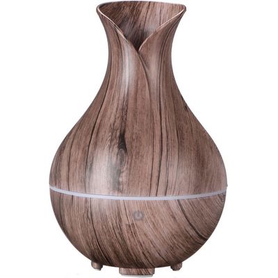 SIXTOL Aroma difuzer Bloom šedé dřevo 200ml