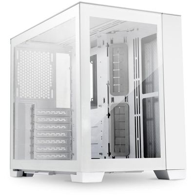 Lian Li O11 Dynamic Mini Snow Edition, Midi-Tower, tvrzené sklo - bílé