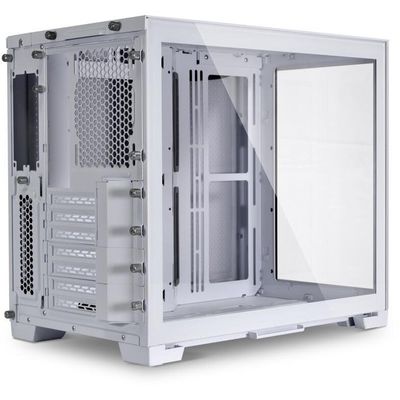 Lian Li O11 Dynamic Mini Snow Edition, Midi-Tower, tvrzené sklo - bílé